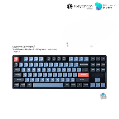 Keychron K8 Pro QMK/VIA Wireless Mechanical Keyboard (ภาษาไทย)