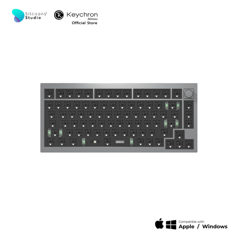 Keychron Q1 QMK Custom Mechanical Keyboard Knob Version