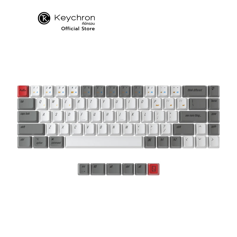 Keychron OEM Profile PBT Retro Keycap Set