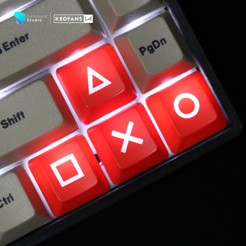 (KBDFans) OEM Red Backlit Arrow Keycap