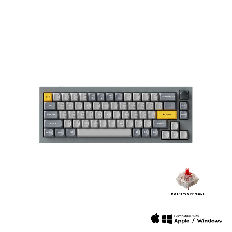 Keychron Q2 QMK Custom Mechanical Keyboard ภาษาไทย