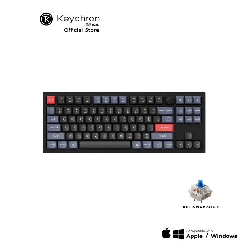 Keychron Q3 QMK Custom Mechanical Keyboard ภาษาไทย