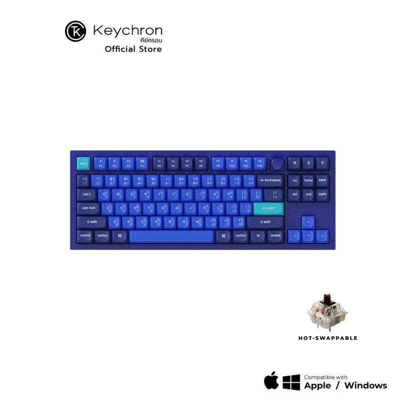 Keychron Q3 QMK Custom Mechanical Keyboard ภาษาไทย