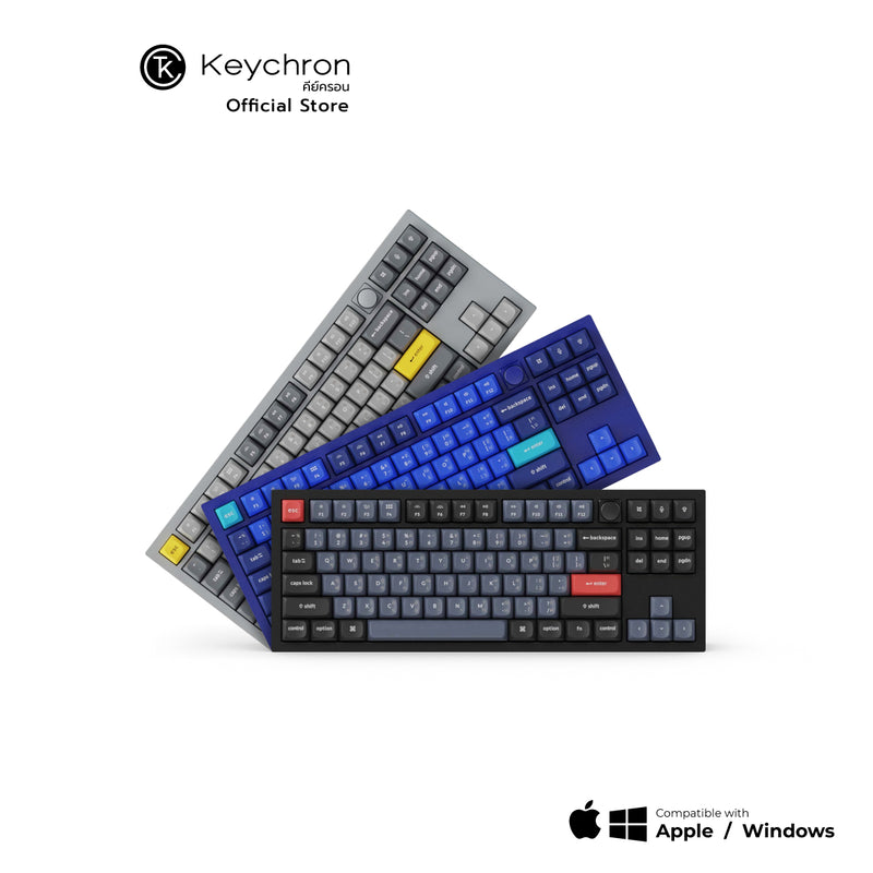 Keychron Q3 QMK Custom Mechanical Keyboard ภาษาไทย